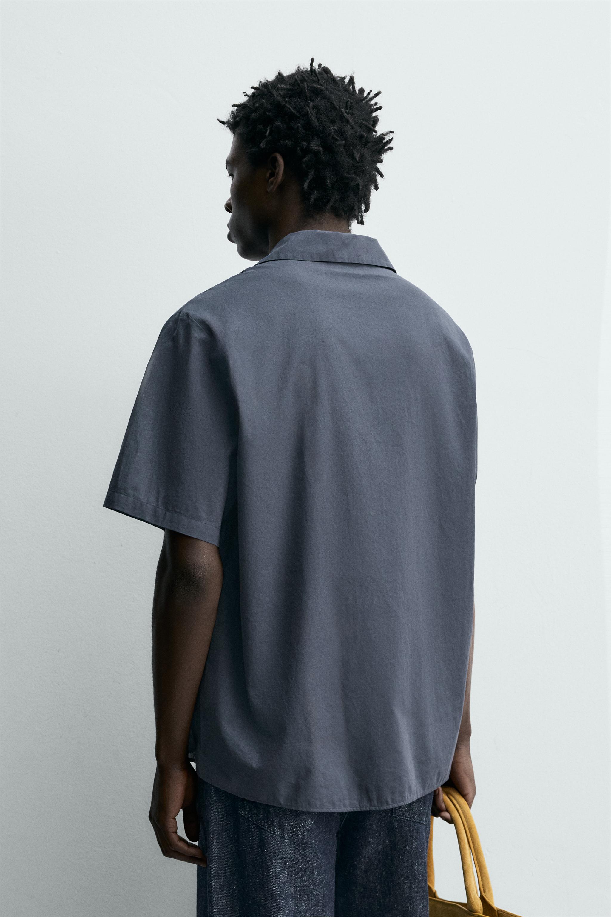 CHEMISE REGULAR FIT VOILE COTON